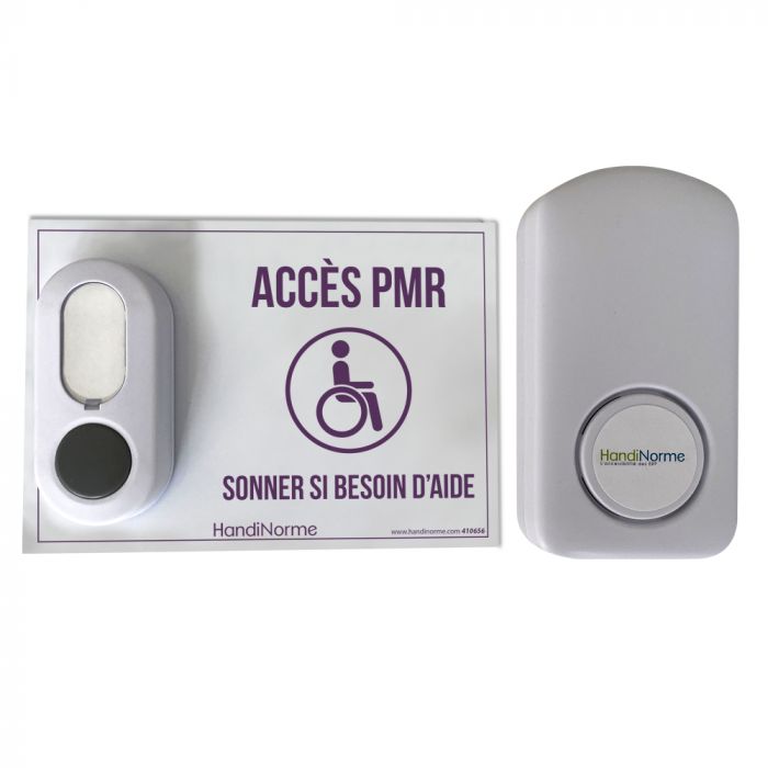 Kit carillon d'appel rampe d'accès mobile UNIK - Accès PMR