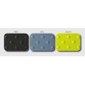 couleurs pour Lot de 2 Dalles Podotactiles Caoutchouc