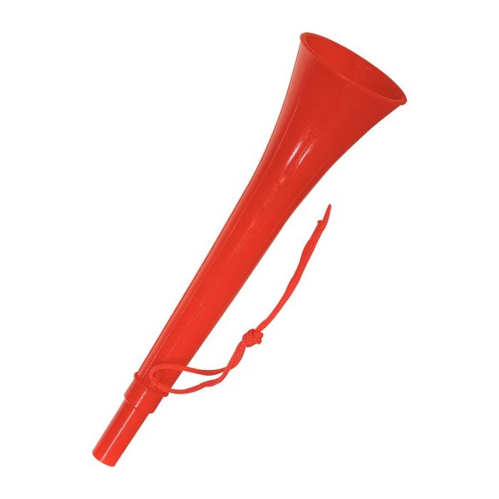 Corne de brume pour mallette PPMS - En plastique - Couleur : Rouge orangé