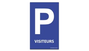 Panneau de Parking VISITEURS