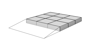 Palier pour Rampe de Seuil Modulable - 72 à 88 mm- pour Kit 2