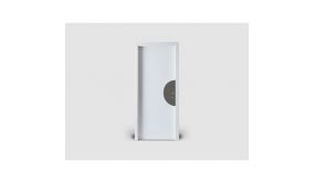 plaque de porte silhouette DEMI-LUNE hauteur 400mm