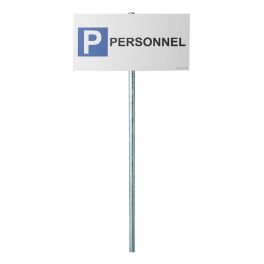 Signalisation stationnement ERP - kit panneau parking P logo PMR