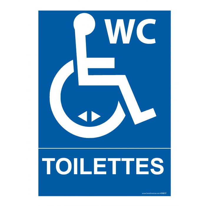 WC Chimique pour personne Handicapé Spécial PMR - FIX'ON