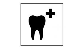 Panneau Soins dentaires - ISO 7001 en Gravoply 