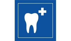 Panneau Soins dentaires - ISO 7001 